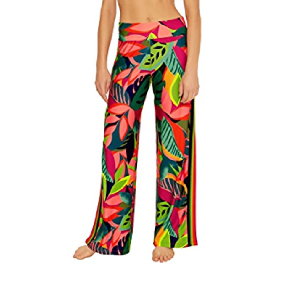 NWT Trina Turk Rainforest Cover Up Beach Pants